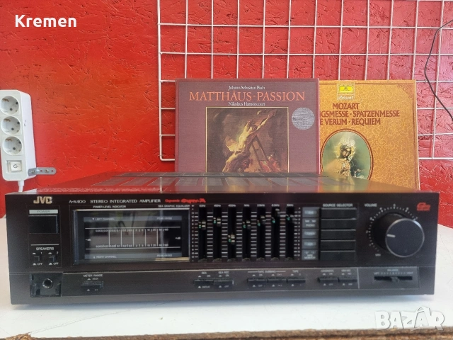 усилвател JVC A-X400, снимка 2 - Ресийвъри, усилватели, смесителни пултове - 53537198