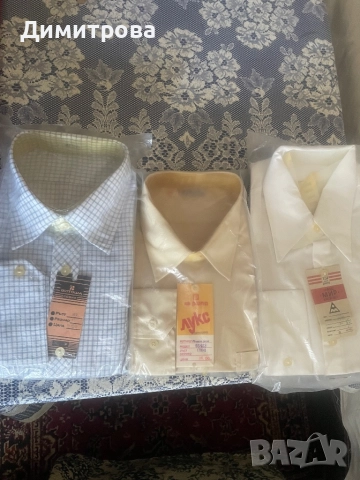 Ризи с къс и дълъг ръкав - нови, снимка 2 - Ризи - 11719530