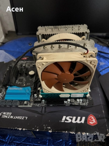 Дънна платка Asrock Z97 ANNIVERSARY LGA1150 И Процесор  Intel Core i7  4790  И рам 16gb, снимка 7 - Видеокарти - 41973630