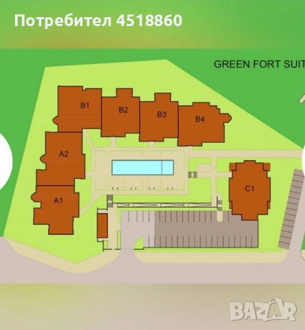 Апартаменты в новом комплексе Святой Влас , снимка 5 - Апартаменти - 52440738