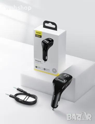 Трансмитер за Кола/Камион с LED дисплей, 2хUSB , вход за SD карта, снимка 1