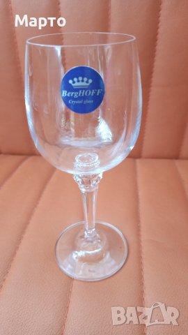 Кристални чаши BergHoff – 6 бр за вино, снимка 5 - Чаши - 41912904