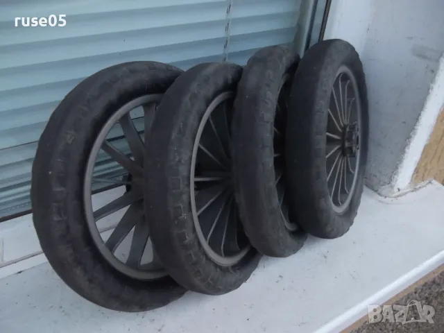 Лот от 4 броя колелета от детска количка, снимка 3 - Други стоки за дома - 48312470
