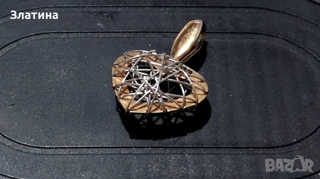 Златна висулка , снимка 3 - Колиета, медальони, синджири - 53521288