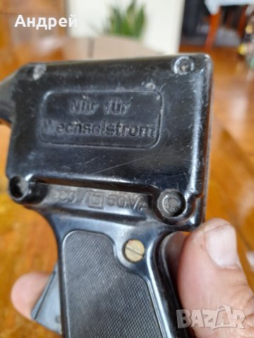 Стар индукционен поялник #12, снимка 4 - Антикварни и старинни предмети - 40293447