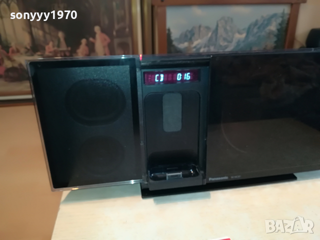PANASONIC SC-HC37 USB/CD/IPHONE-ВНОС GERMANY 0404221142, снимка 13 - Аудиосистеми - 36337353