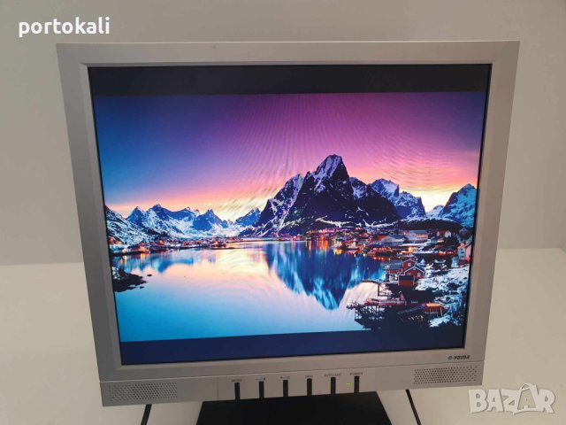 Монитор e-yama 17NE1-S 17" инча, снимка 4 - Монитори - 41514178