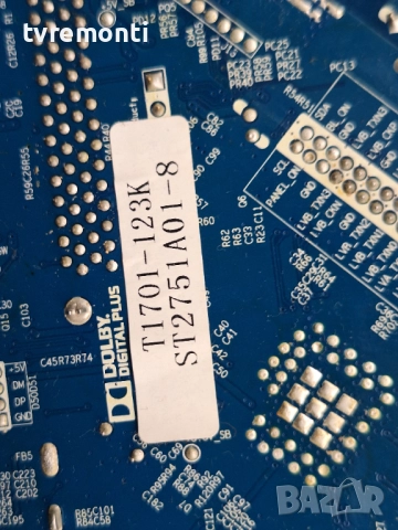 Платка MAIN AV CV9203L-Q24 за 28-инчов телевизор SANG Модел LE-2822 с дисплей CX275DLEDM, снимка 8 - Части и Платки - 52343385