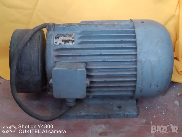 Трифазен Асинхронен Електрически мотор Двигател Електромотор Електродвигател 4kw
