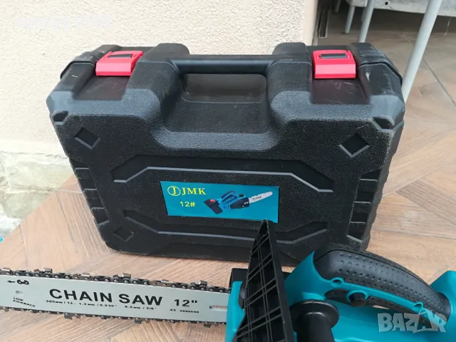 12 ИНЧА ГОЛЯМА РЕЗАЧКА С 2БР БАТЕРИИ 1004251952, снимка 2 - Градинска техника - 49850280