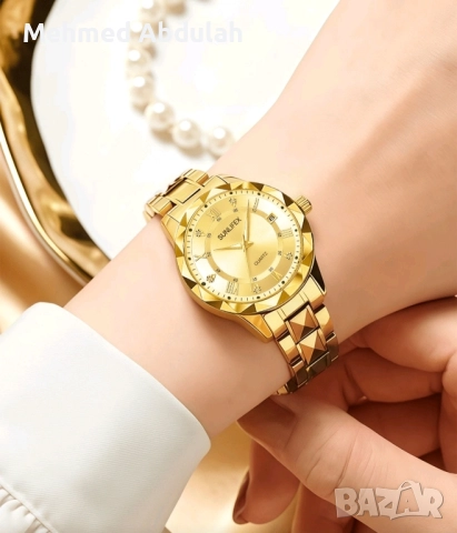 Различни модели дамски календарни светещи кварцови часовници, снимка 9 - Дамски - 52003183