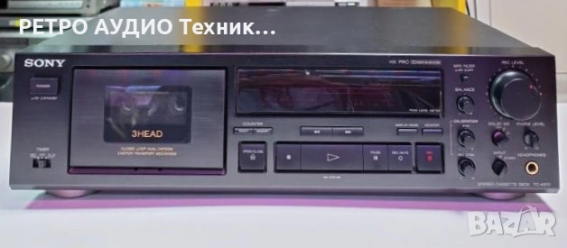 Триглав дек Sony, mod. TC-K670 , снимка 2 - Декове - 53576042