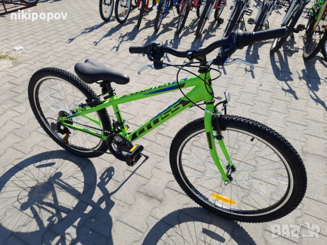 CROSS Велосипед 24" SPEEDSTER зелен, снимка 7 - Велосипеди - 53848865