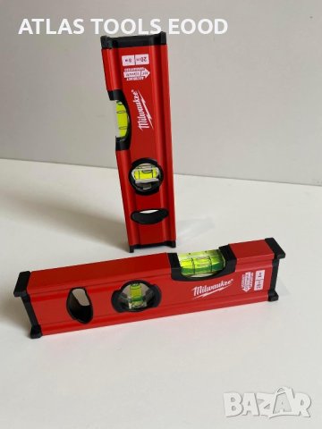 Алуминиев Нивелир Milwaukee REDSTICK SLIM BOX 20cм, снимка 1 - Други инструменти - 44251632