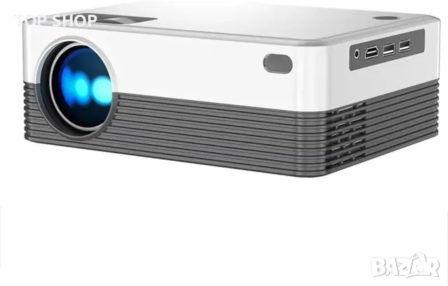 WIFI 5G интелигентен проектор HPX5 Android 10.0 4K, снимка 3 - Плейъри, домашно кино, прожектори - 48632814