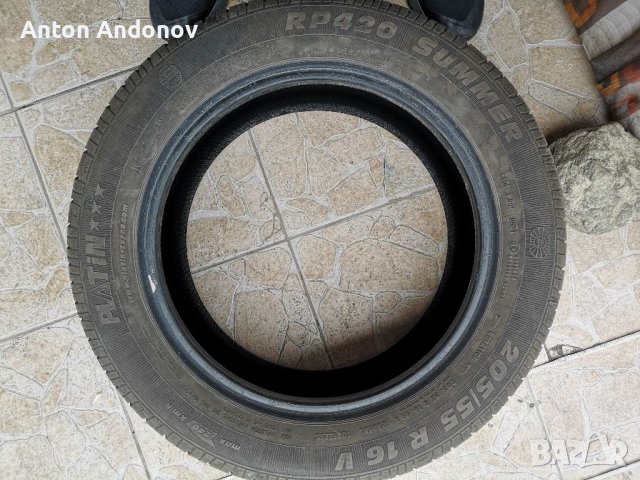 Лятна гума Platin 205/55/16 RP420, снимка 1