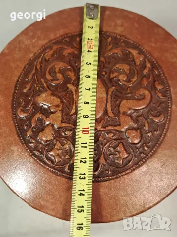 италианска кожена кутия за пури 6/1, снимка 6 - Други ценни предмети - 49279058