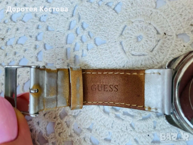 GUESS оригинален дамски часовник от Англия с японски механизъм, снимка 10 - Дамски - 53758013