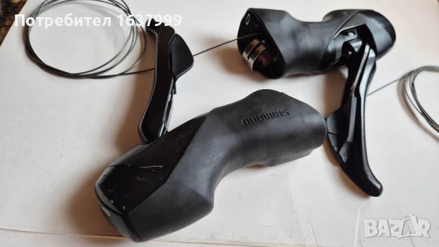Хидравлични спирачни команди Shimano 105 ST-RS505, снимка 3 - Части за велосипеди - 50446358