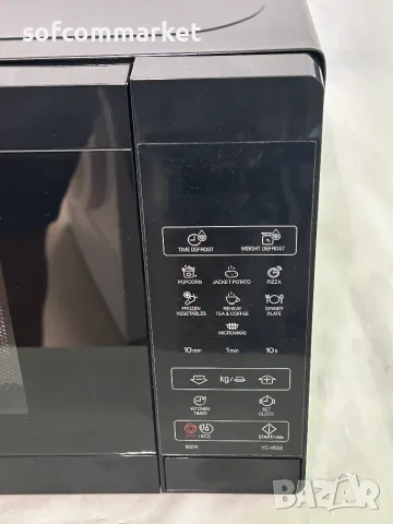 Чисто нова микровълнова фурна SHARP YC-MS02E-B (Транспортен дефект), снимка 5 - Микровълнови - 56128807