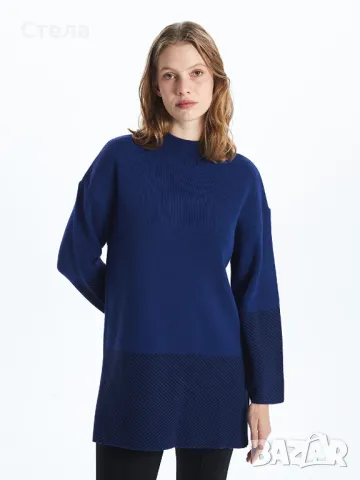 LC WAIKIKI блуза, нова, с етикет, тъмно син цвят, дълъг ръкав, снимка 3 - Блузи с дълъг ръкав и пуловери - 49151962