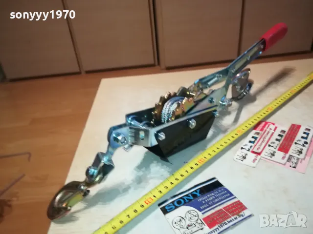 2Т-ДВА ТОНА РЪЧНА ЛЕБЕДКА С КУКИ 2501252206, снимка 3 - Други инструменти - 48828474