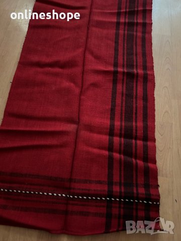 Ръчно тъкани от вълна черги / килими / пътеки от 1876г България, снимка 13 - Други - 41444245