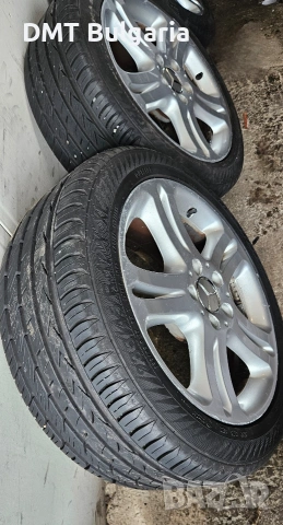 4 броя Джанти с нови гуми Gislaved за мерцедес 235 45 17, снимка 14 - Гуми и джанти - 52617909