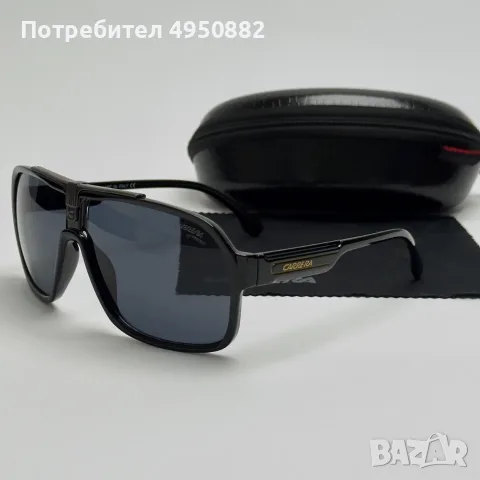 Слънчеви очила Carrera Mask Oversized нови, черни