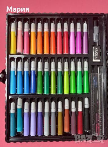 Комплект за рисуване от 150 части, снимка 9 - Ученически пособия, канцеларски материали - 42554349