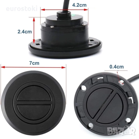 Ръчно вградено управление на двигателя за кресло Huachuang,  2 бутона, 5 пина, за кресло, снимка 4 - Други - 51765837