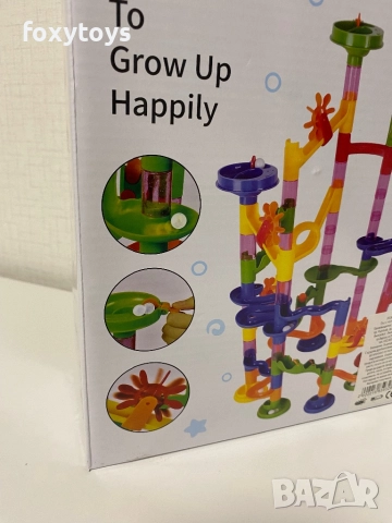 Конструктор - Път с топчета - 105 елемента, снимка 4 - Образователни игри - 51848862