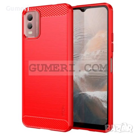 Nokia C32 Удароустойчив Гръб Карбон Шарк, снимка 2 - Калъфи, кейсове - 41379118