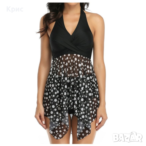 Бански костюм от две части, размер L, снимка 2 - Бански костюми - 44606395