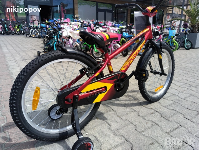 SPRINT Велосипед 20" CASPER червен, снимка 10 - Велосипеди - 53773144