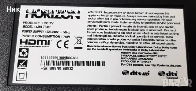 Продавам Power,Main тв HAIER,HISENSE,AXEN,BUSH,DAEWOO,HYUNDAI,HORIZON,JTC,KIVI,MEDION, снимка 5 - Телевизори - 56032440