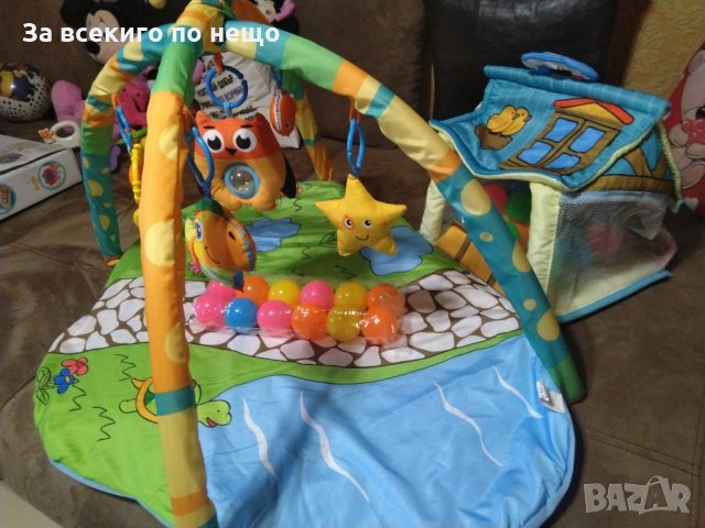 Активна гимнастика за бебе Happy Space Play Gym, снимка 6 - Образователни игри - 35782830