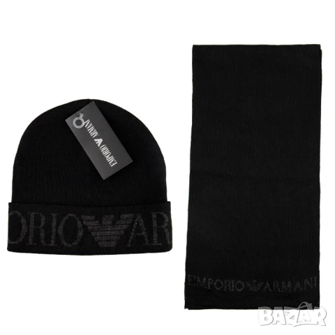 шапка и шал dolce gabbana calvin klein emporio armani gucci , снимка 9 - Шапки - 51394473