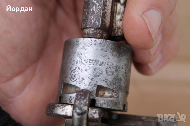 Белгийски револвер ''Лефоше''  с надпис ''USA'', снимка 14 - Други ценни предмети - 52755167