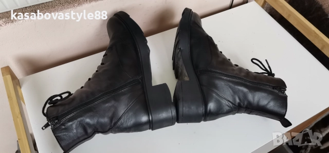 Дамски ботуши Eстествена кожа 40н., снимка 4 - Дамски ботуши - 52367623