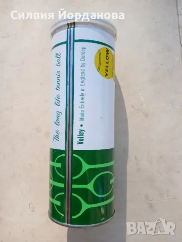 DUNLOP топки тенис на корт в нразпечатана кутия. От 80-те години., снимка 2 - Тенис - 49211950