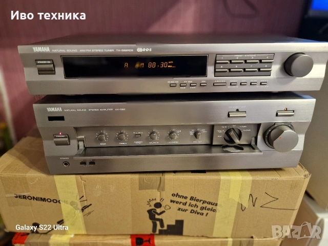,YAMAHA AX- 592/ TX-592 RDS, снимка 5 - Ресийвъри, усилватели, смесителни пултове - 53215487