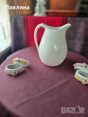 Порцеланова италянска кана, снимка 2 - Аксесоари за кухня - 56148823