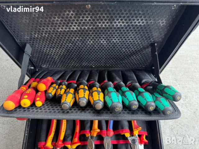 Knipex Robust куфар с инструменти, снимка 3 - Куфари с инструменти - 53453395