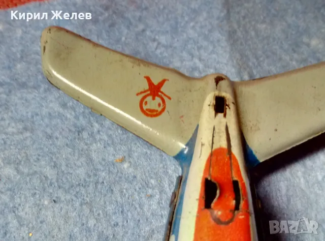 ЛАМАРИНЕНО САМОЛЕТЧЕ Стара КОЛЕКЦИОНЕРСКА ИГРАЧКА РЯДЪК МОДЕЛ 47629, снимка 9 - Колекции - 47963241