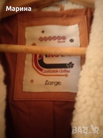 Дамско кожено  яке, снимка 4 - Якета - 42326645