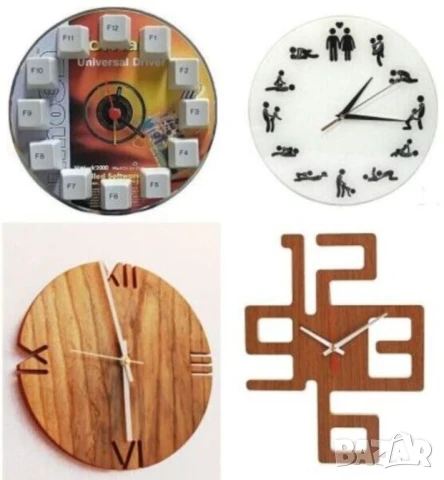 Оригинал WELLGAIN Кварцов Аналогов ЧАСОВНИК K-т Механизми с Халки 3 Стрелки Стенни за Батерии БАРТЕР, снимка 14 - Стенни часовници - 50775555