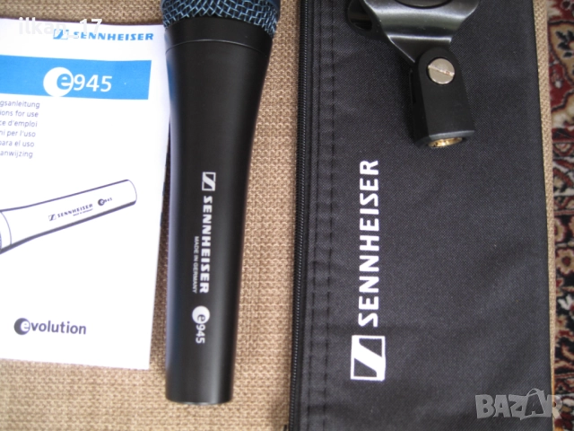 Микрофон Sennheiser e 945 Внос от Германия НОВ! Пълен комплект Неизползван, снимка 2 - Микрофони - 51501057