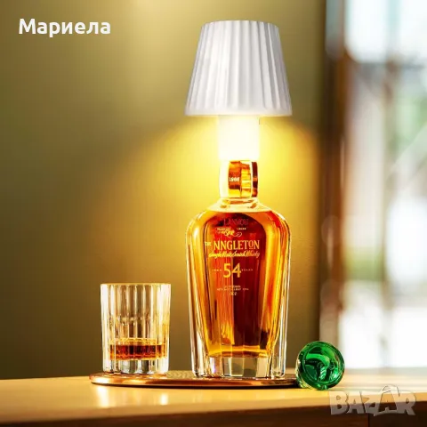 Акумулаторна LED настолна лампа За Бутилка / Лампа за Вино/Уиски / Тапа, снимка 11 - Други стоки за дома - 47976949