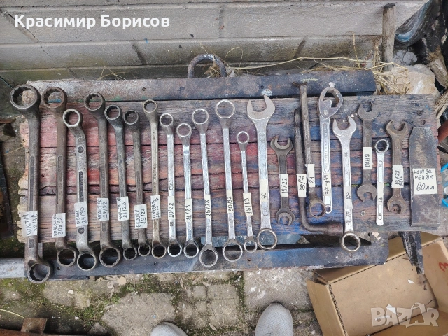 ключ лула гаечен камъни за шмиргел щанга гедоре